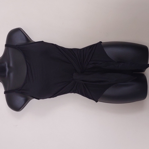 Kona Sol 2 Way Wrap One Piece Swimsuit Black Small - Picture 4 of 10